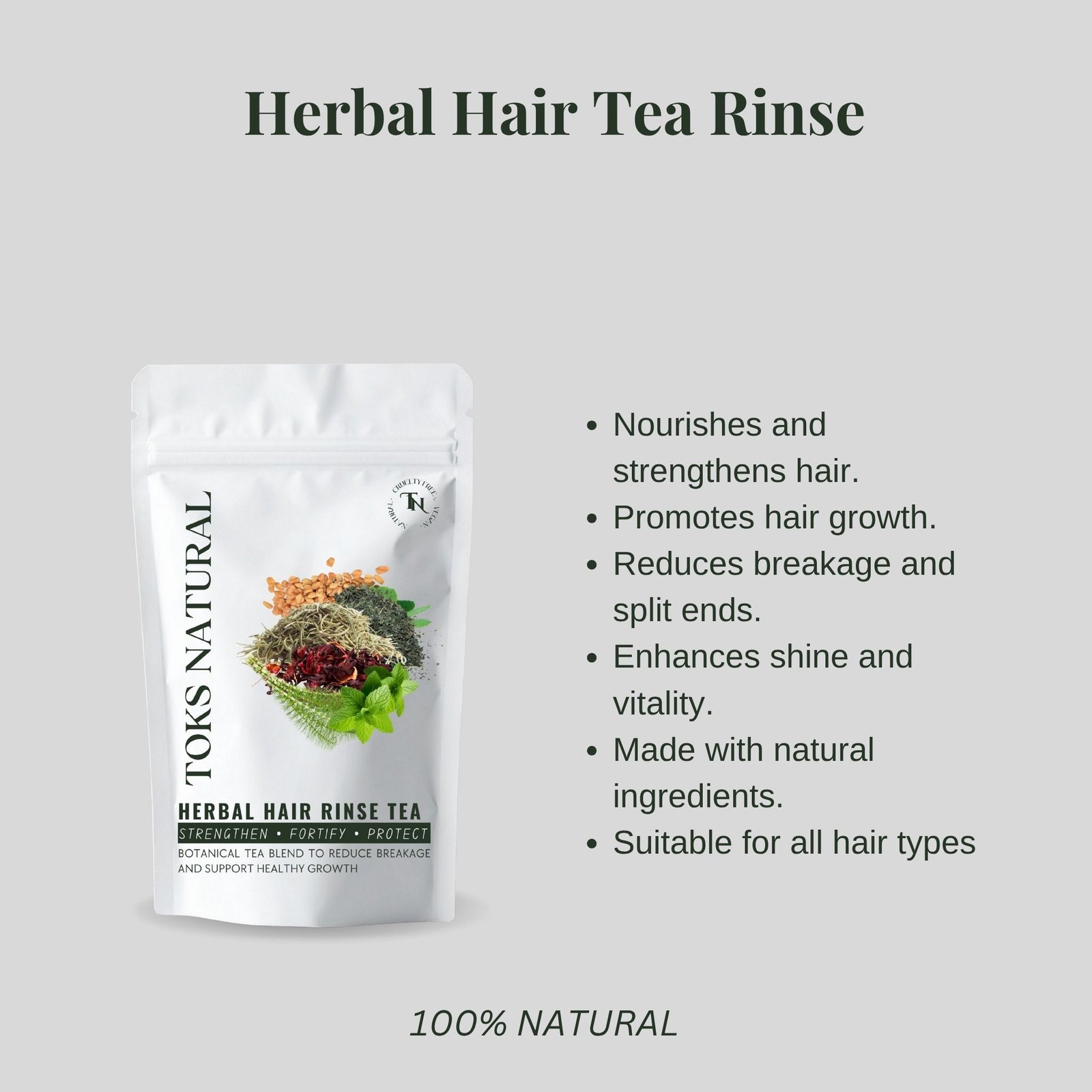 Herbal Hair Tea Rinse - Image 2