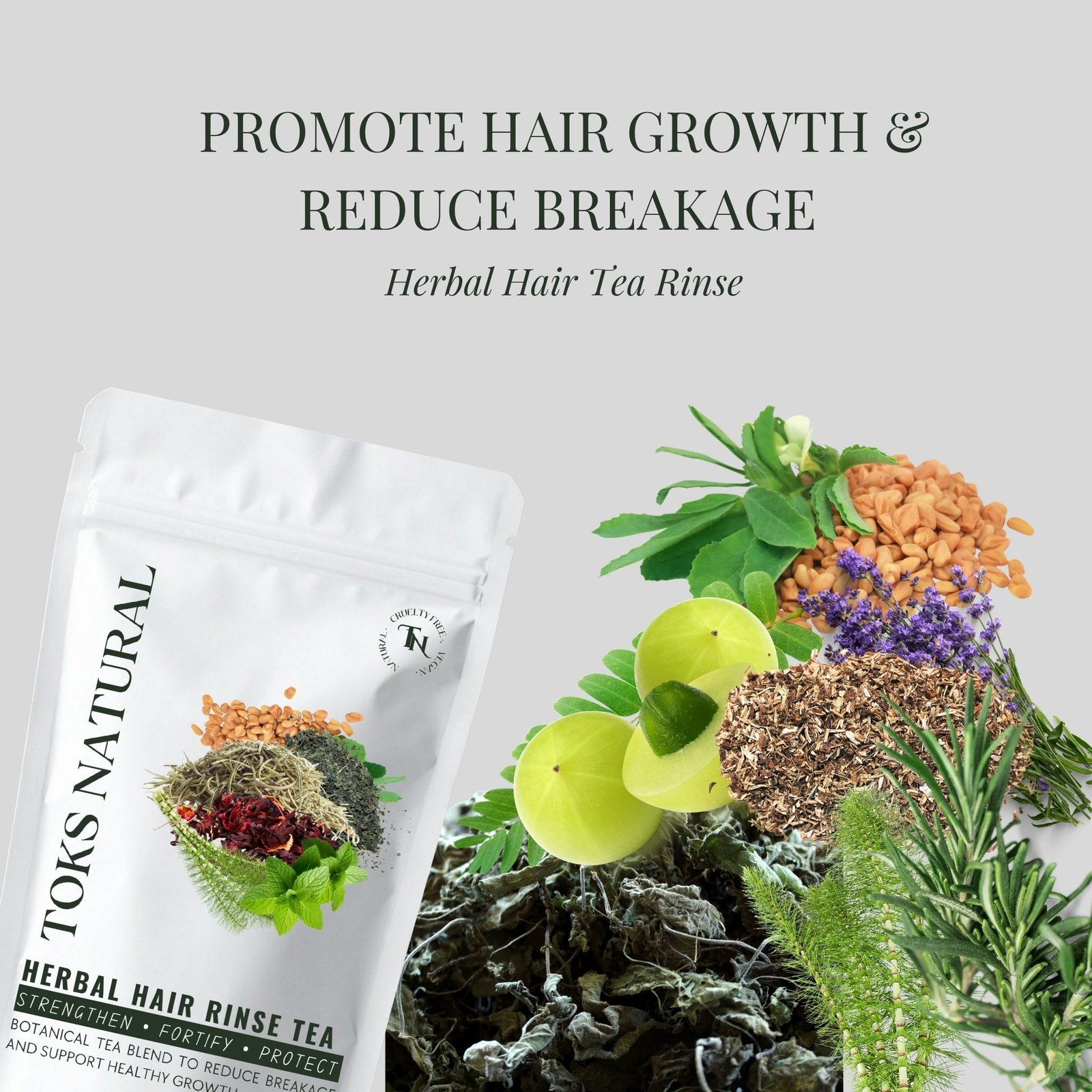Herbal Hair Tea Rinse - Image 3