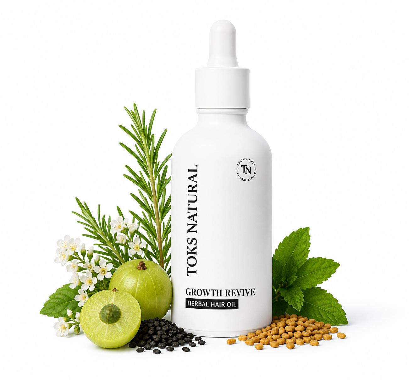 Growth Revive™ Herbal Hair Oil - Image 3
