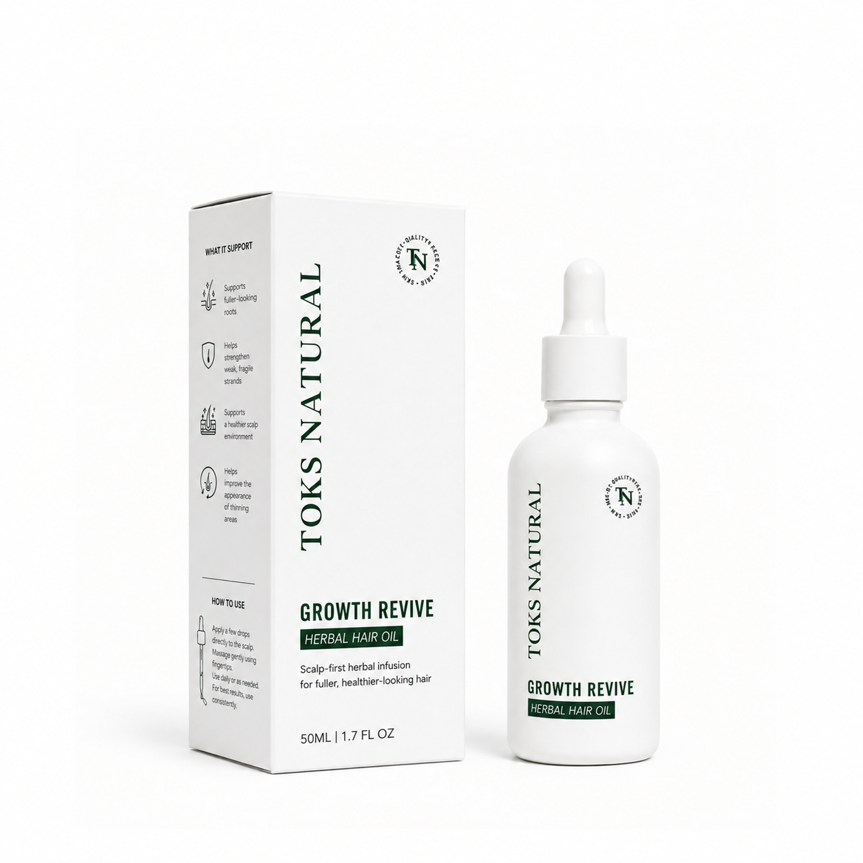TOKS Natural Growth Revive Hair Oil